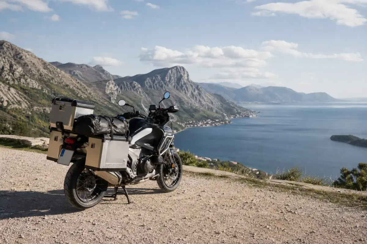 Balkan-Tour mit dem Motorrad: Adria, Berge, Grenzen