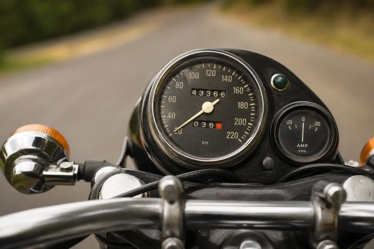 Kilometerstand bei alten Motorrädern: Was zählt wirklich?