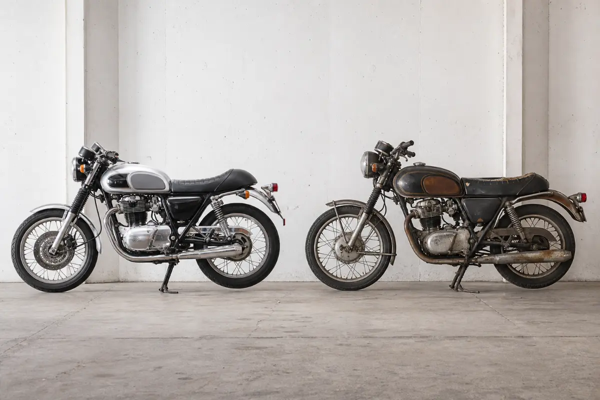 Restauriert oder original: Was ist beim Motorradkauf besser?