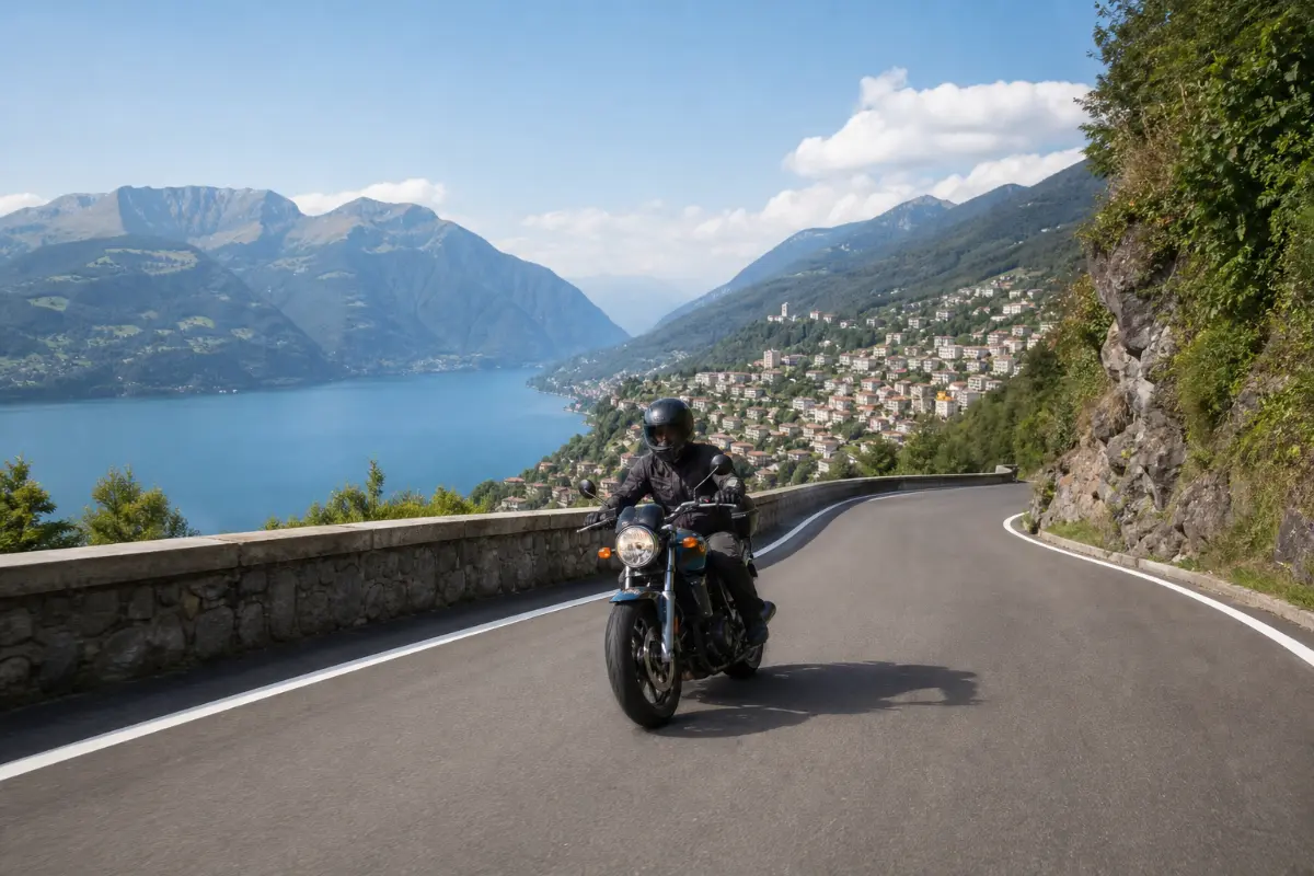 Motorradtour durchs Tessin: Kurven, Seen, Flair