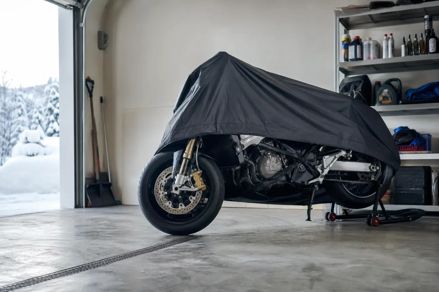 Motorrad richtig einwintern: So kommt dein Töff gut durch die Pause